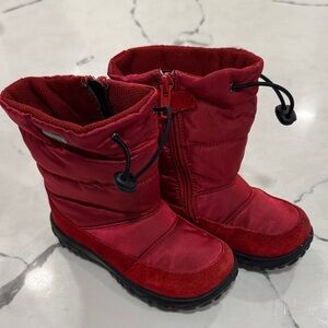 Rain Step - Waterproof Toddler size 24 - Winter Boots w/ Zipper and Drawstring